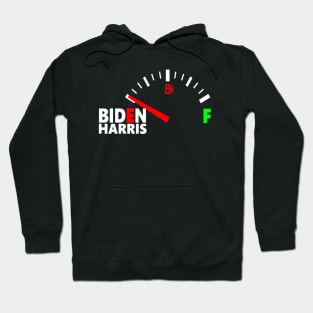 Biden Gasoline Shortage Fuel Gauge High Gas Prices Hoodie